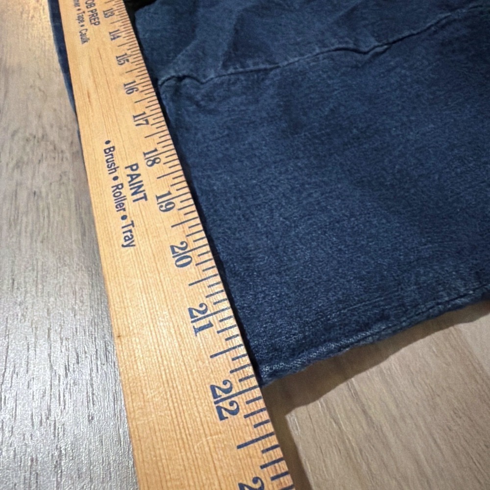 Tommy Jeans Denim Mini Dress Womens Large Blue Button Front Y2K Preppy Americana - Picture 10 of 10